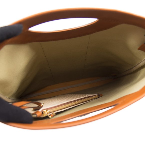 Gucci Interlocking GG Canvas Shoulder Bag with Gold Link Chain NEW W DUST BAG - Picture 2 of 5